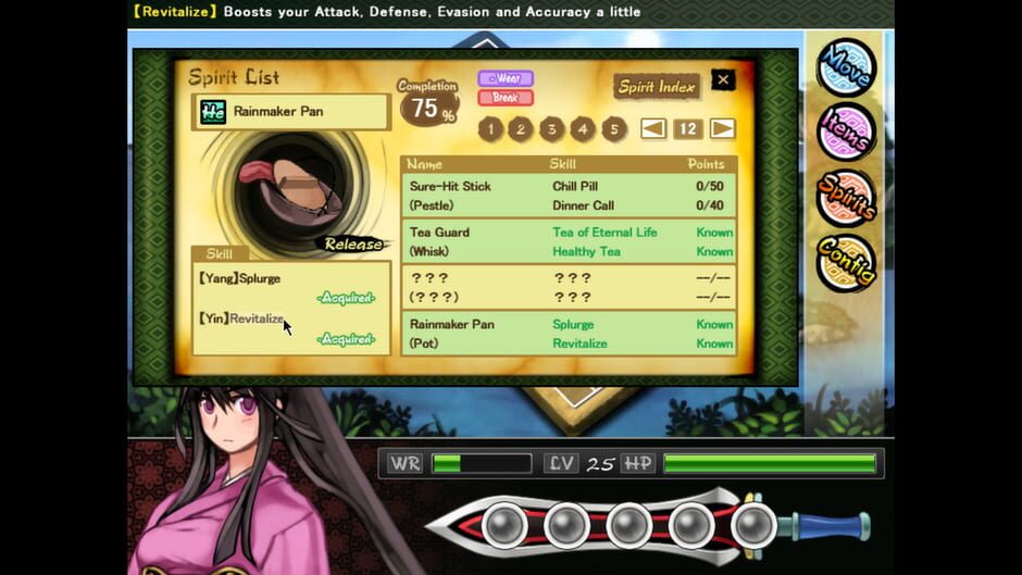 Capture de 99 Spirits