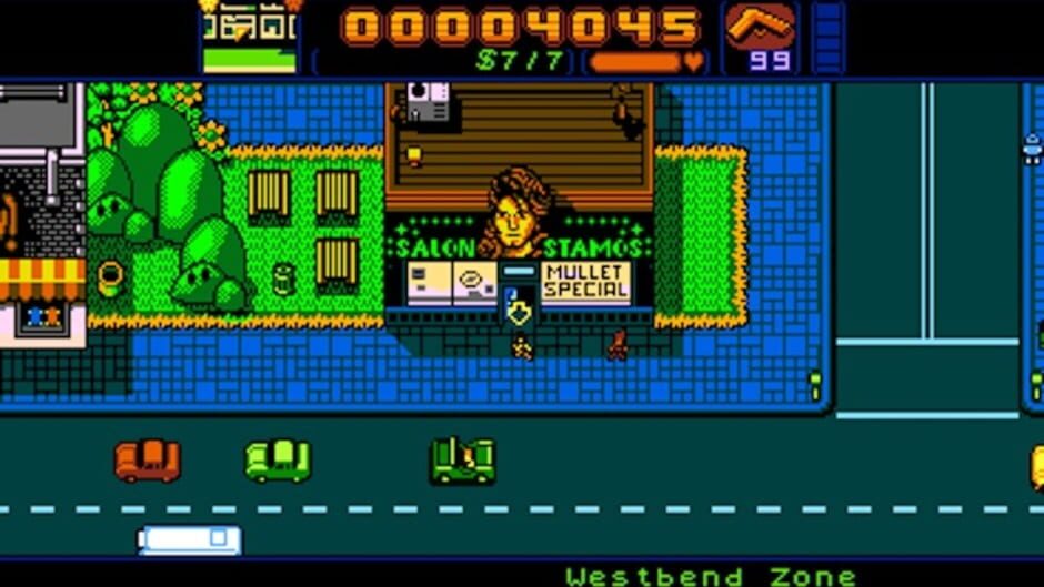 Capture de Retro City Rampage
