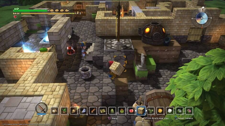 Capture de Dragon Quest Builders