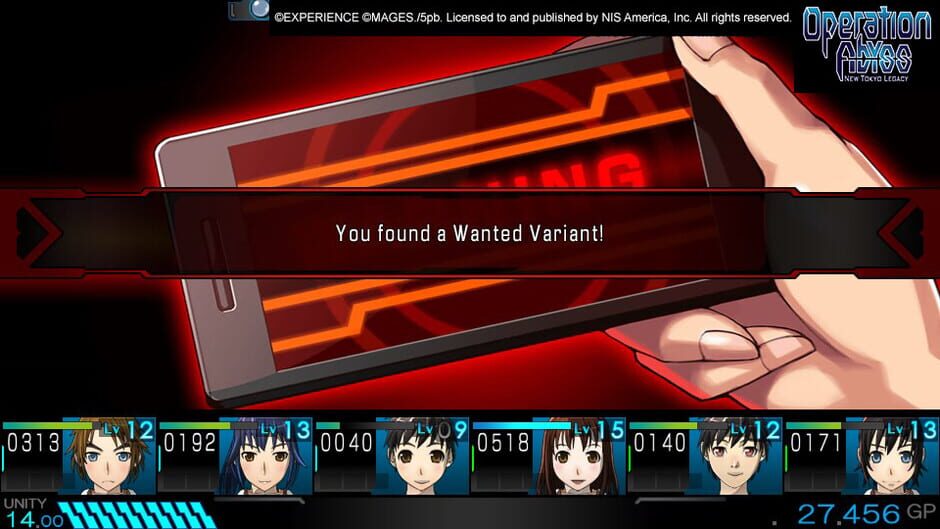 Capture d’Operation Abyss: New Tokyo Legacy