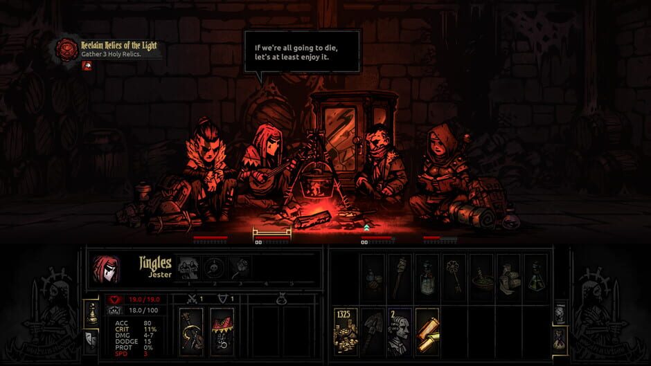 Capture de Darkest Dungeon