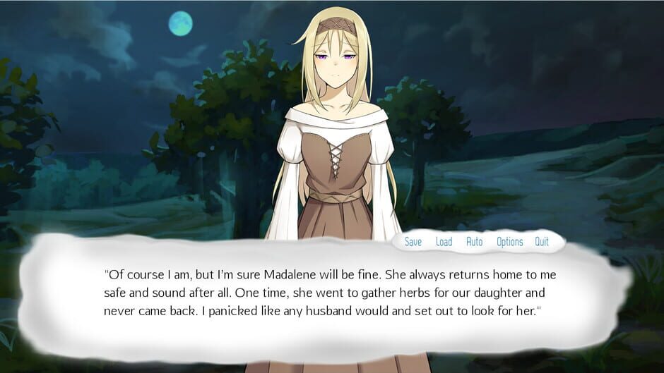 Capture de Forgotten, Not Lost - A Kinetic Novel