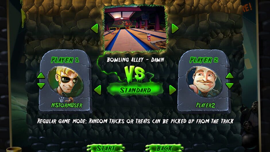 Capture de Zombie Bowl-O-Rama
