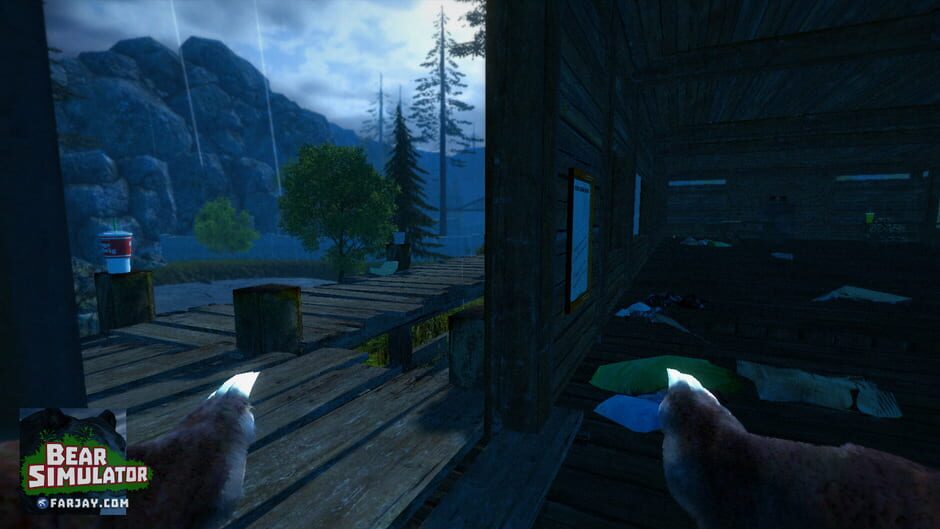 Capture de Bear Simulator
