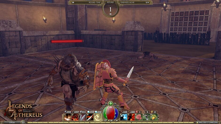 Capture de Legends of Aethereus