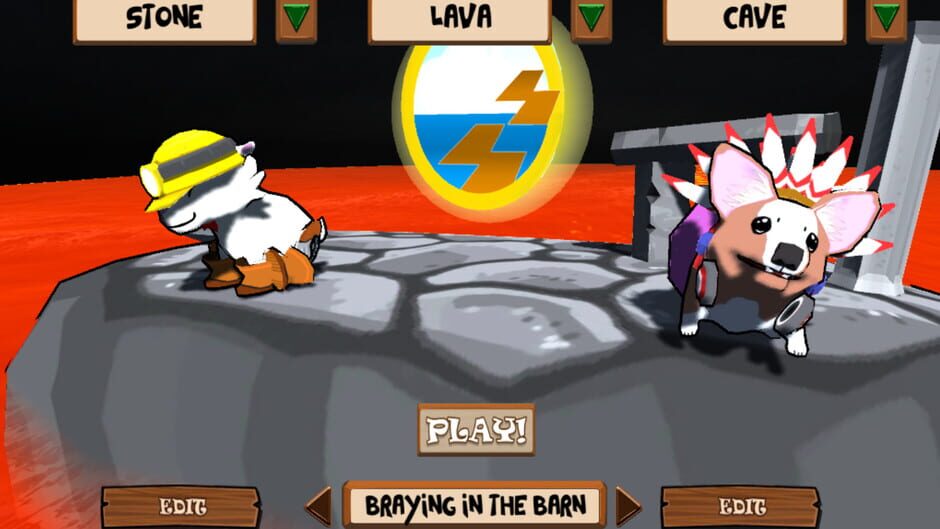Capture de Goats on a Bridge