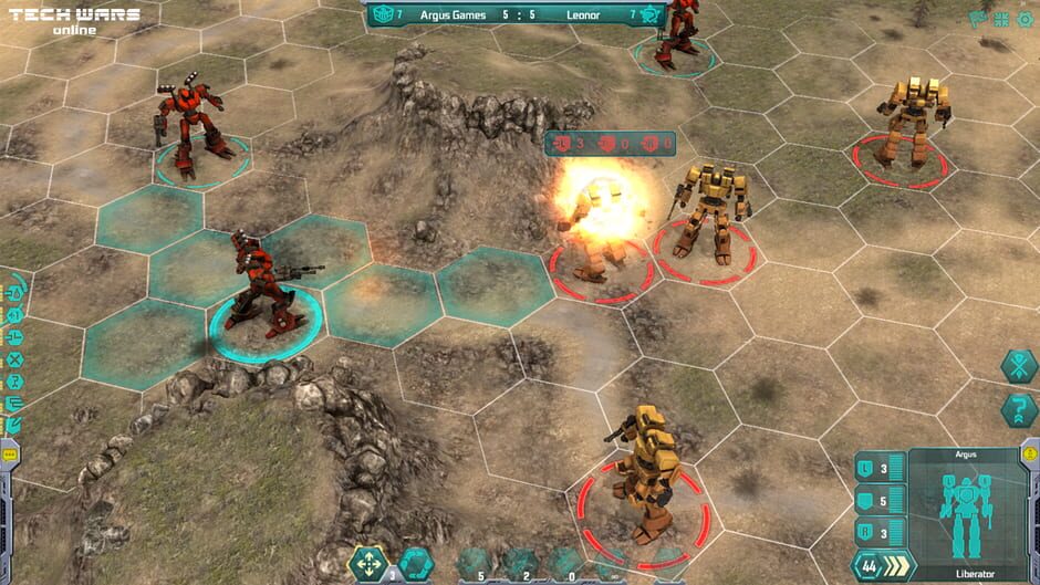 Capture de Techwars Online