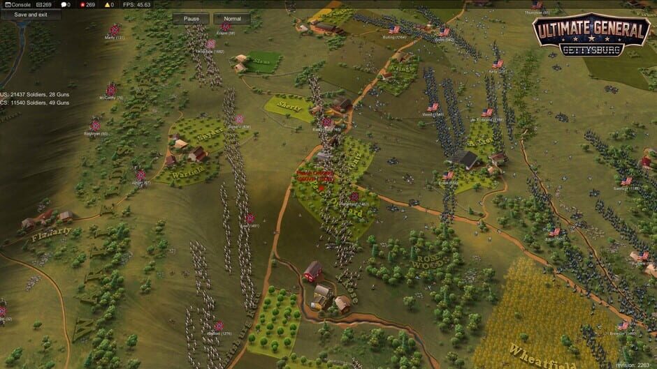 Capture d’Ultimate General: Gettysburg