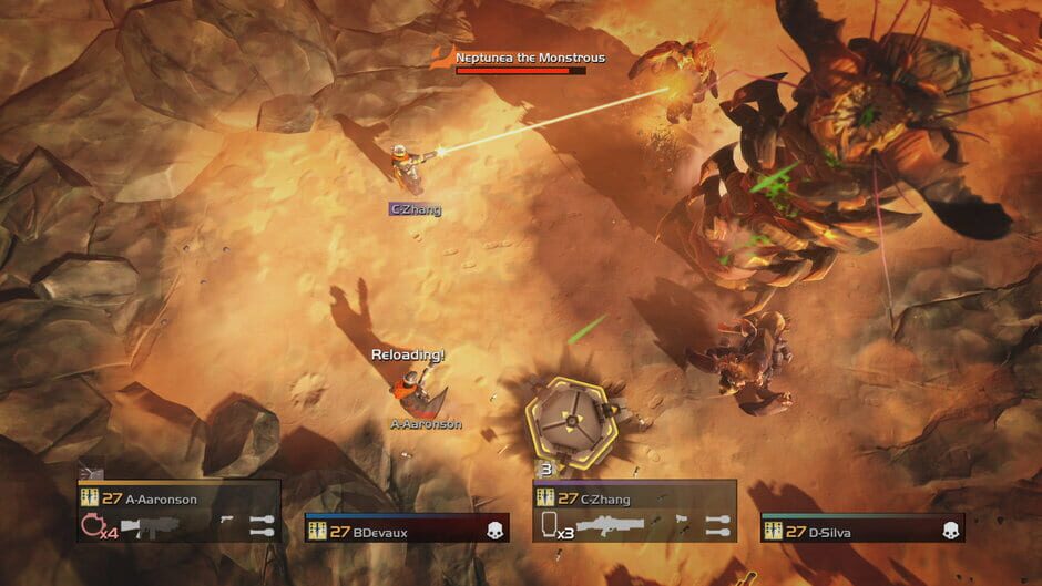 Capture de Helldivers