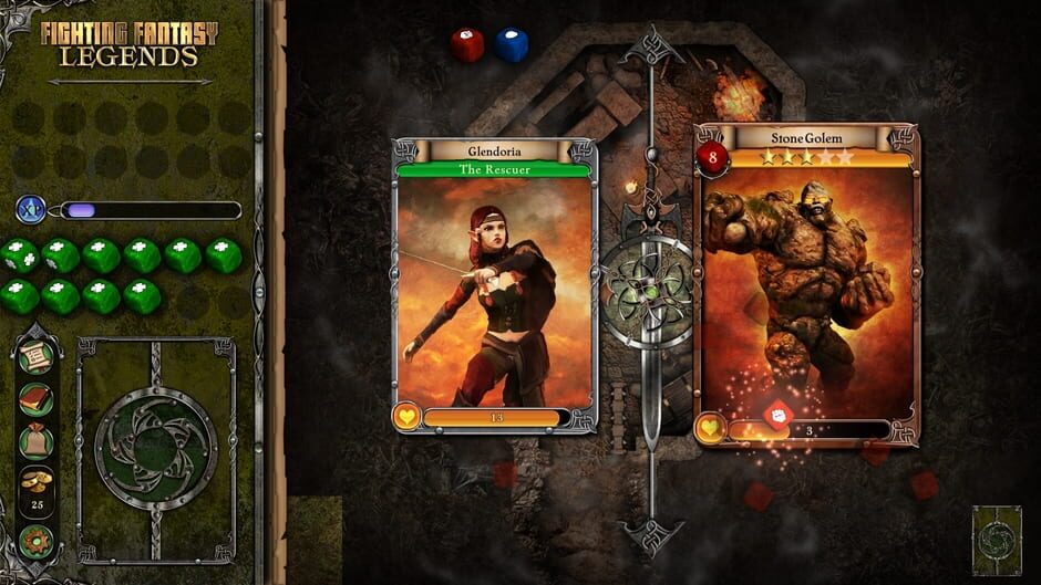 Capture de Fighting Fantasy Legends