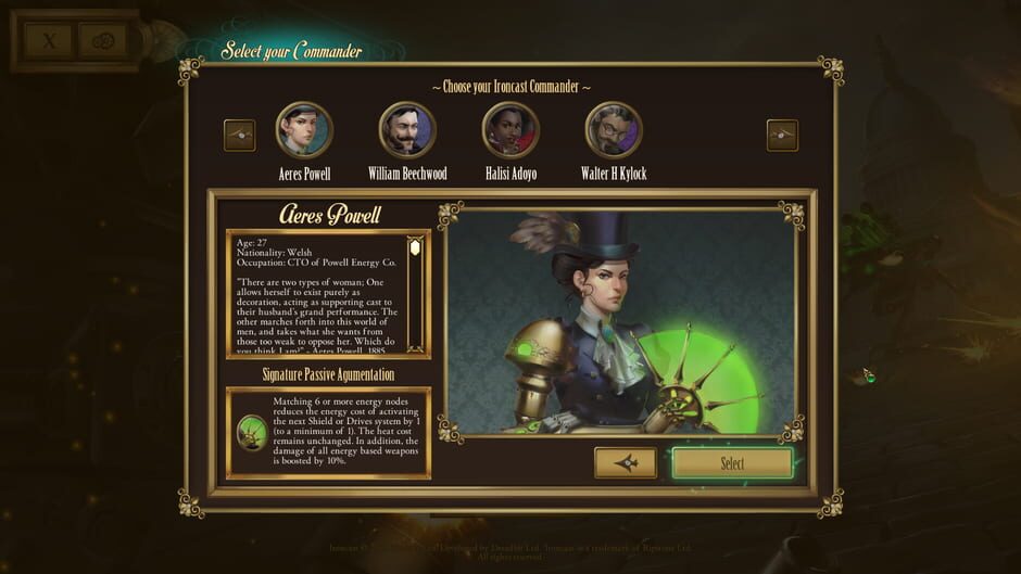 Capture d’Ironcast