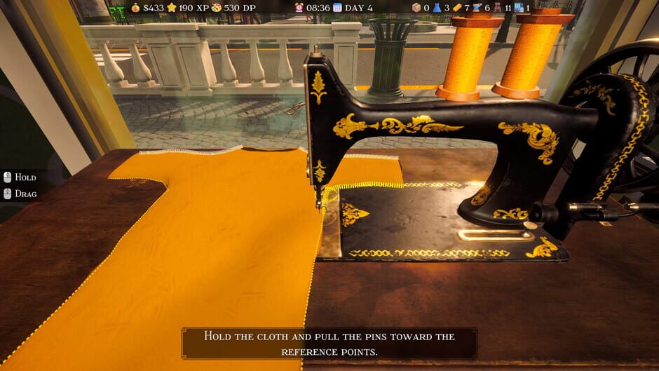 Capture de Tailor Simulator