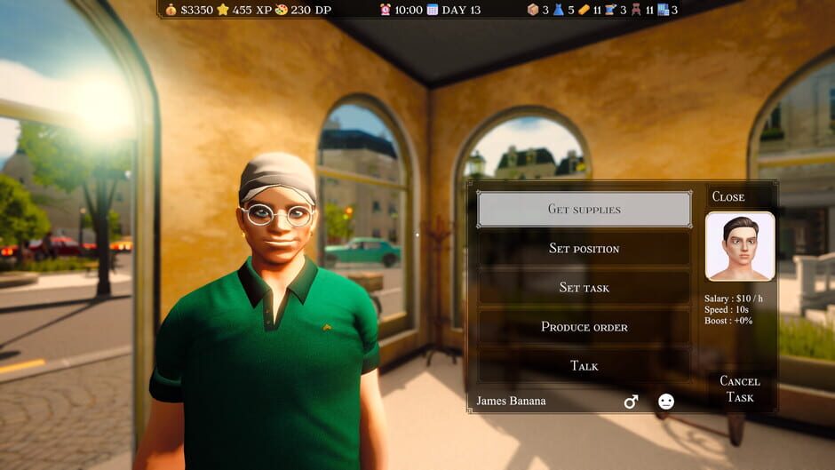 Capture de Tailor Simulator