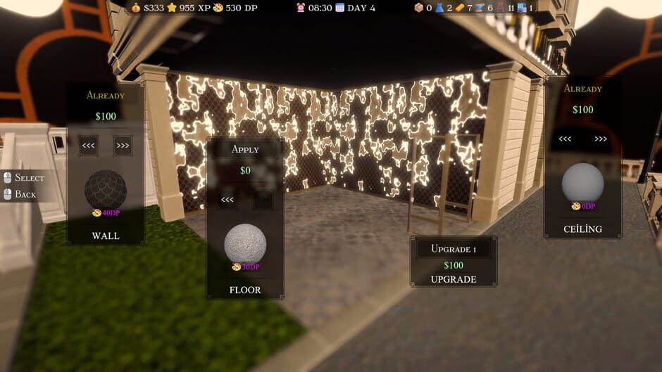 Capture de Tailor Simulator