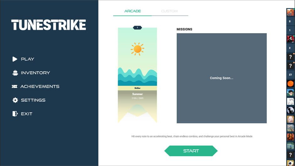 Capture de Tunestrike