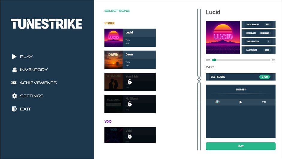 Capture de Tunestrike