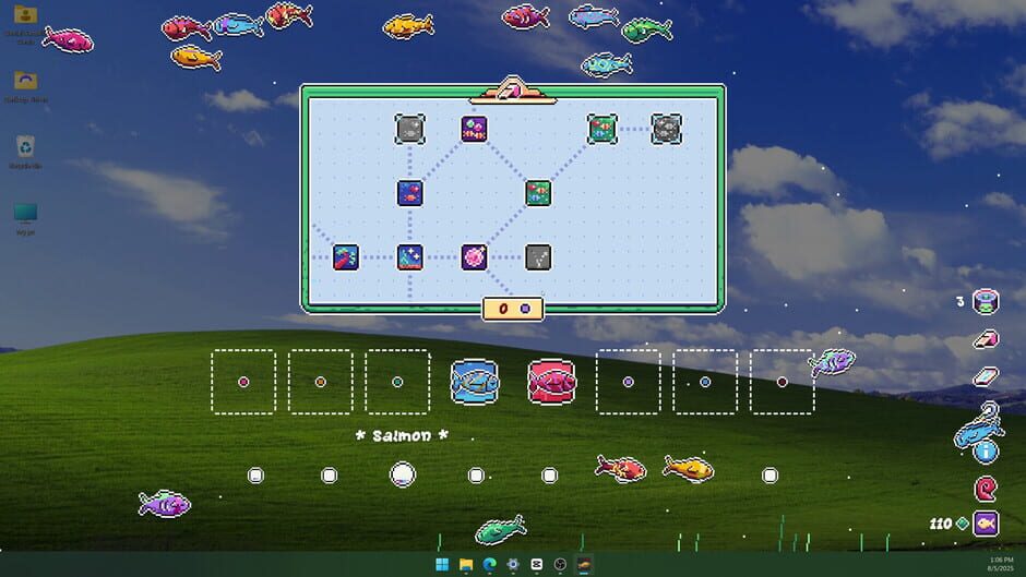 Capture de Desktop Fishes