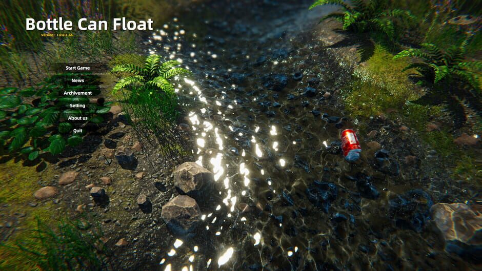 Capture de Bottle Can Float