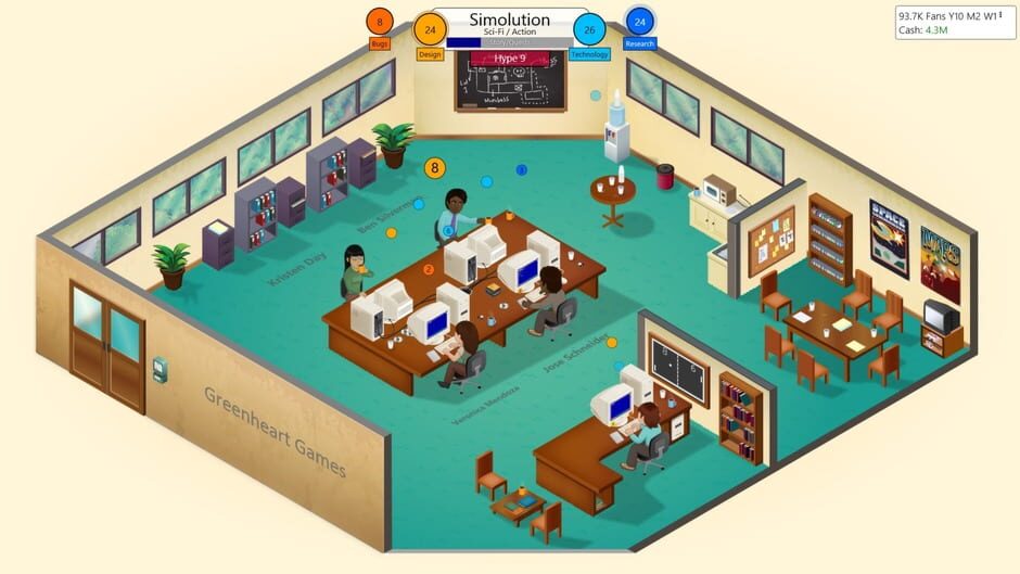 Capture de Game Dev Tycoon
