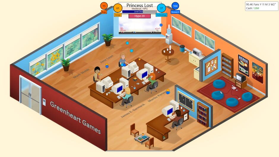 Capture de Game Dev Tycoon