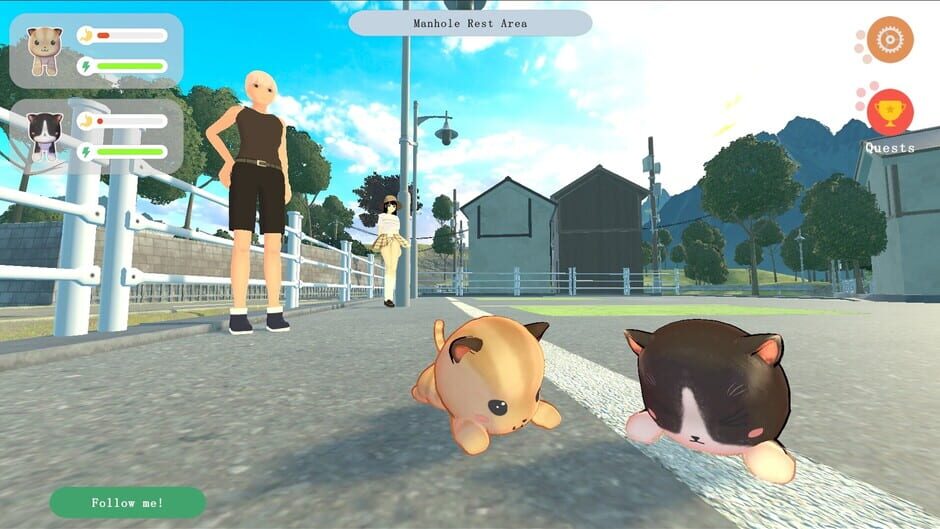 Capture de Whiskers on Time's Corner