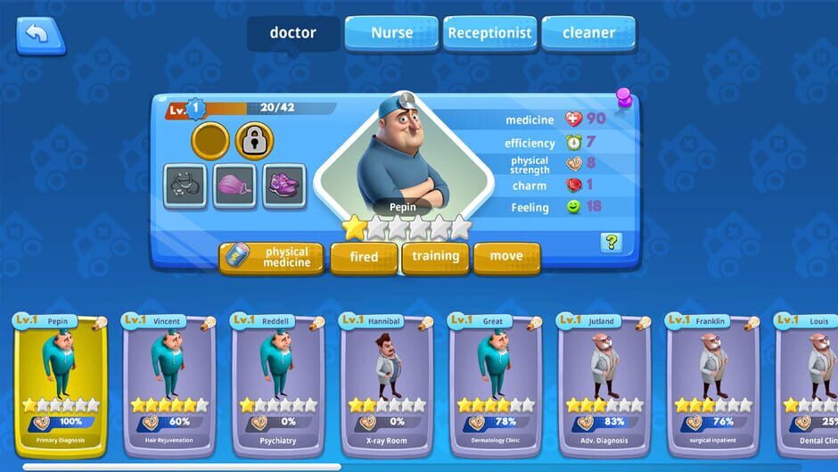 Capture de Sim Hospital