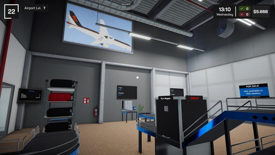 Capture d’Airport Baggage Simulator