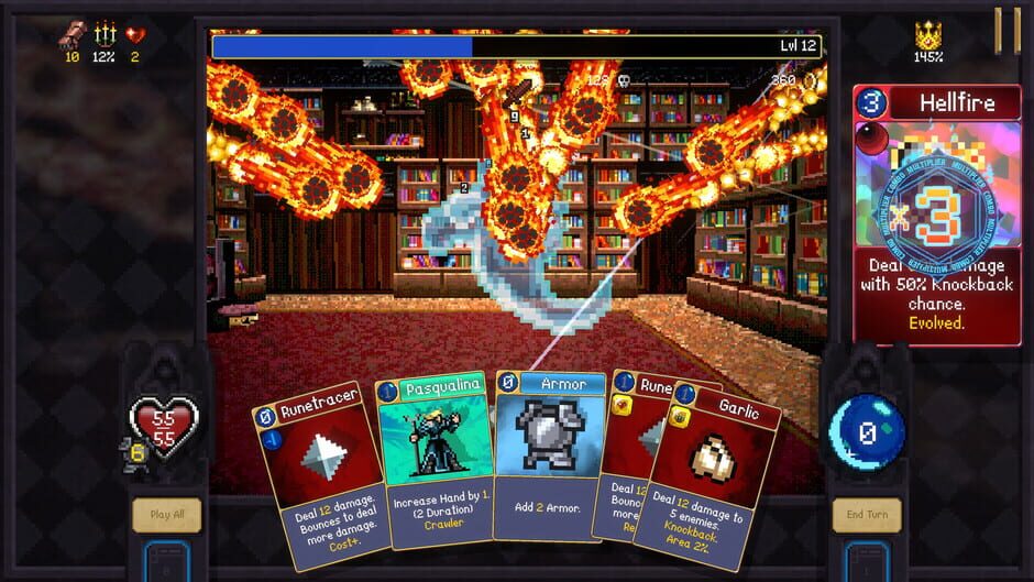 Capture de Vampire Crawlers: The Turbo Wildcard from Vampire Survivors