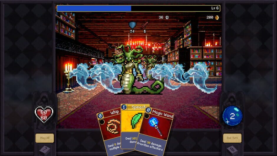Capture de Vampire Crawlers: The Turbo Wildcard from Vampire Survivors