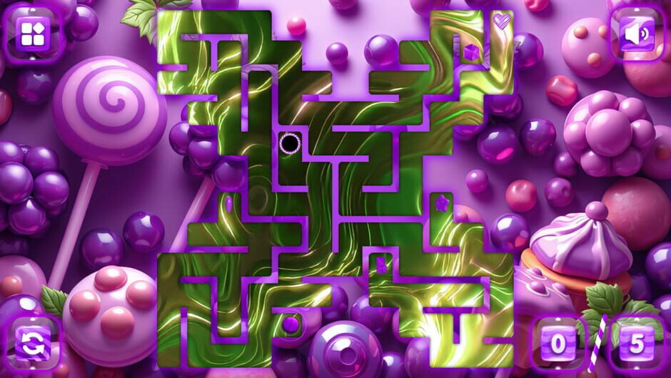 Capture de Sweetie Candy Maze: Purple Grape