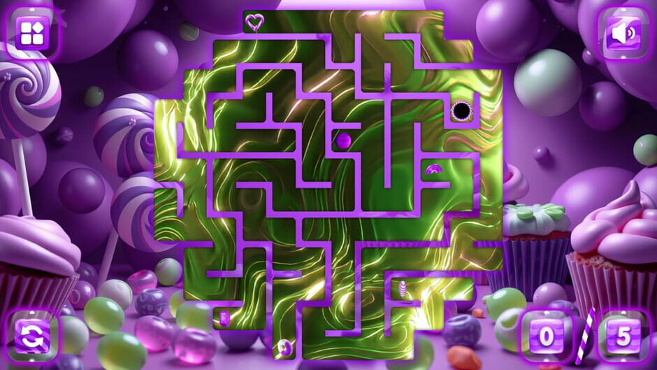 Capture de Sweetie Candy Maze: Purple Grape