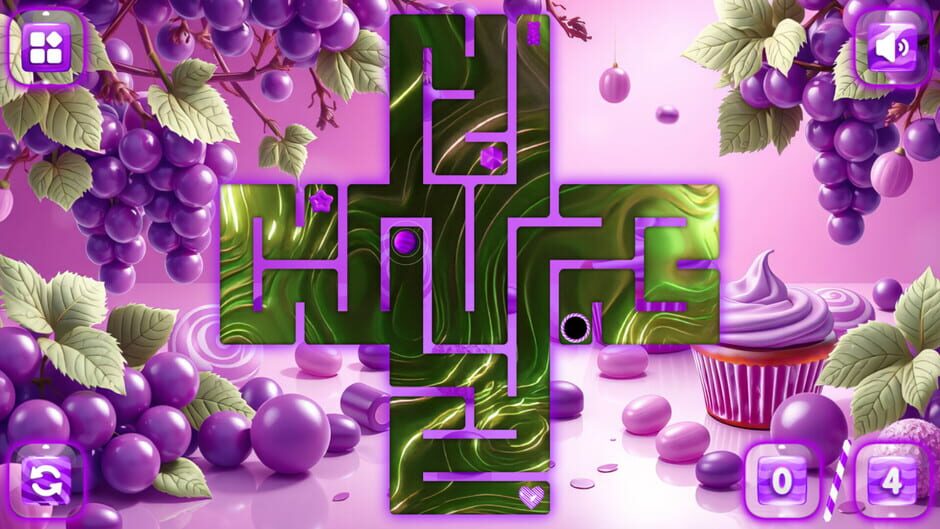 Capture de Sweetie Candy Maze: Purple Grape