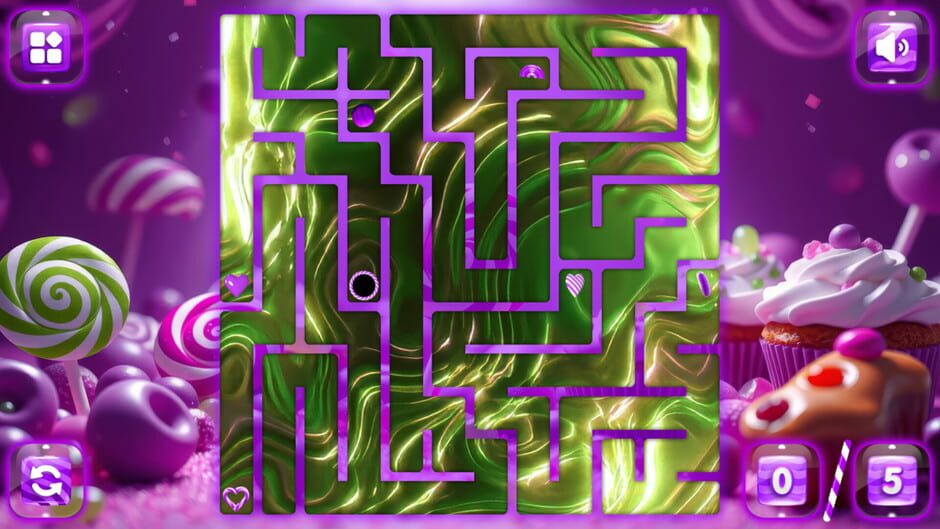 Capture de Sweetie Candy Maze: Purple Grape
