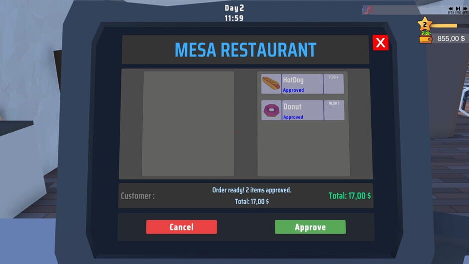 Capture de Service Area Simulator