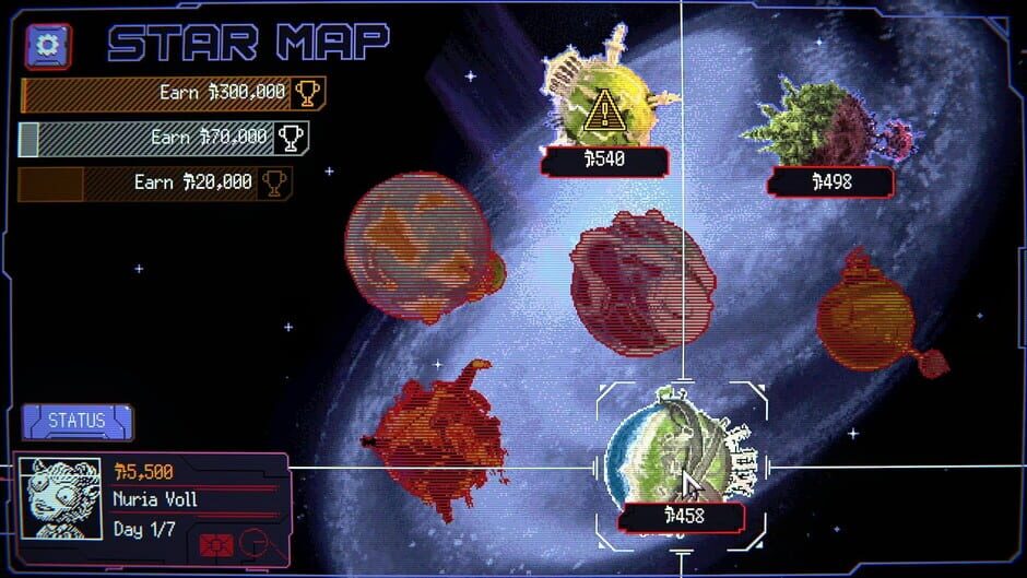 Capture de Space Warlord Baby Trading Simulator