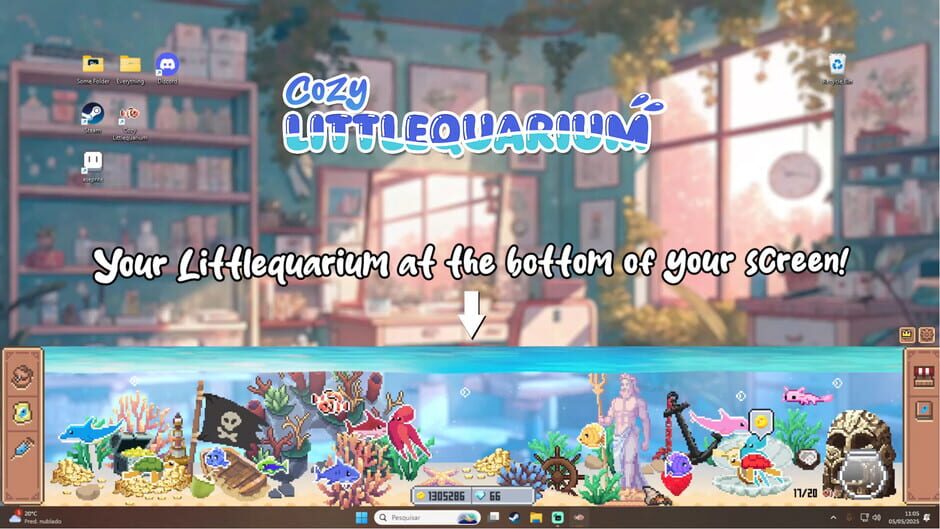 Capture de Cozy Littlequarium