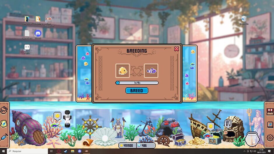 Capture de Cozy Littlequarium