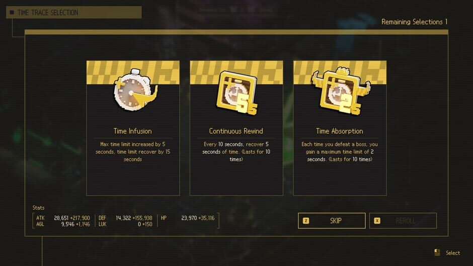 Capture d’Ascend to Zero