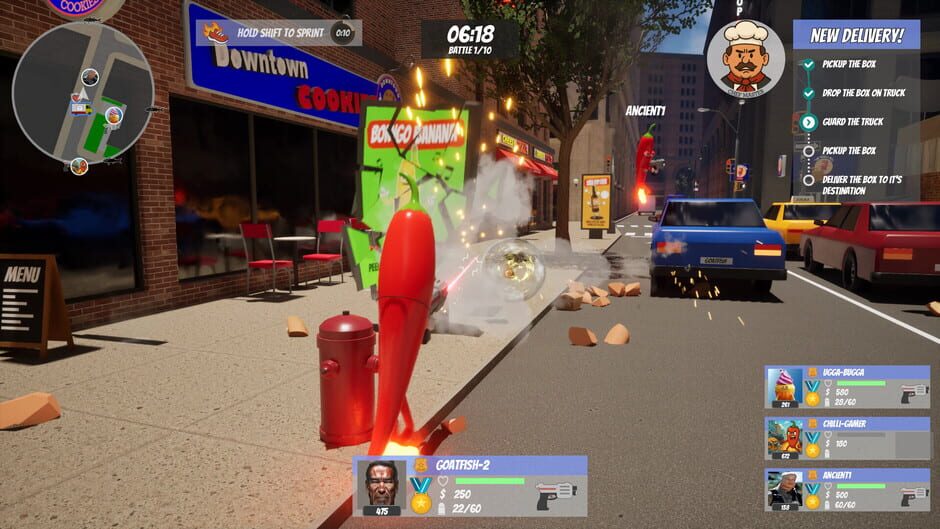 Capture de Battle Food Mania