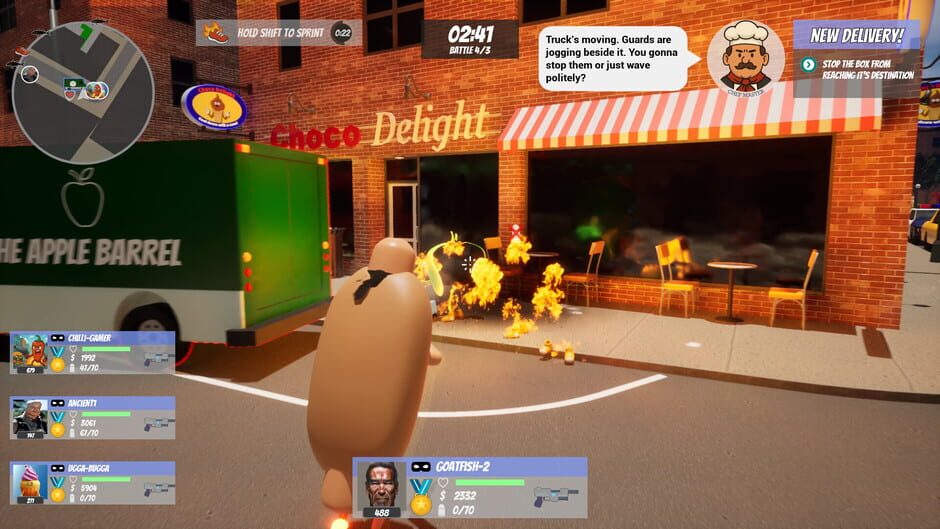 Capture de Battle Food Mania