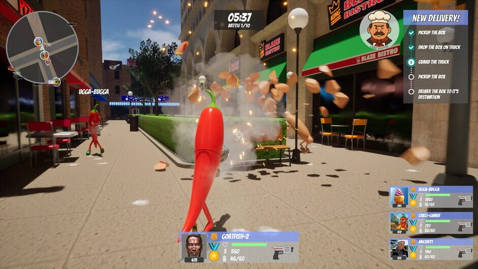Capture de Battle Food Mania