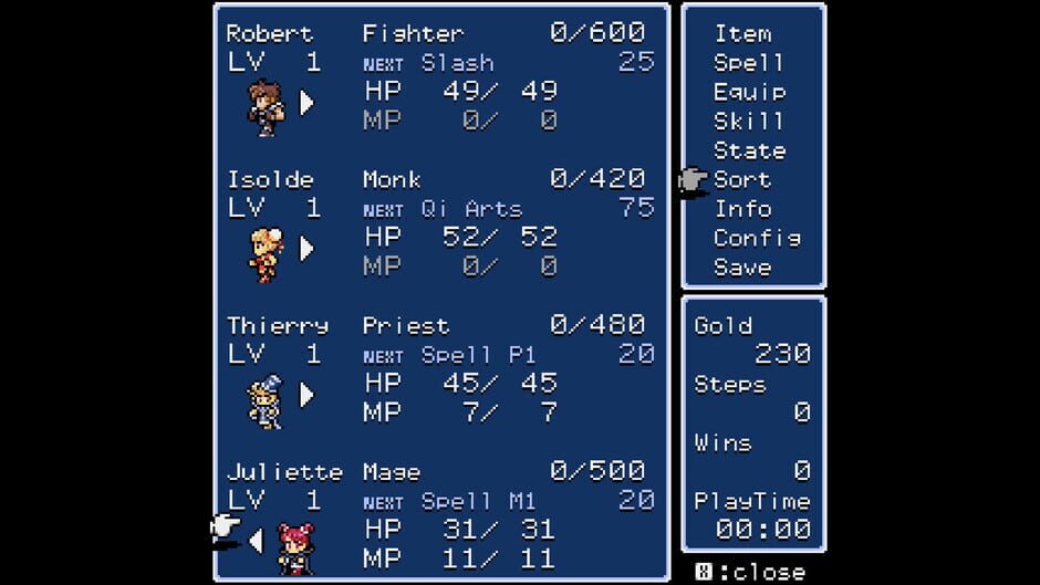 Capture de Dungeon Antiqua 2