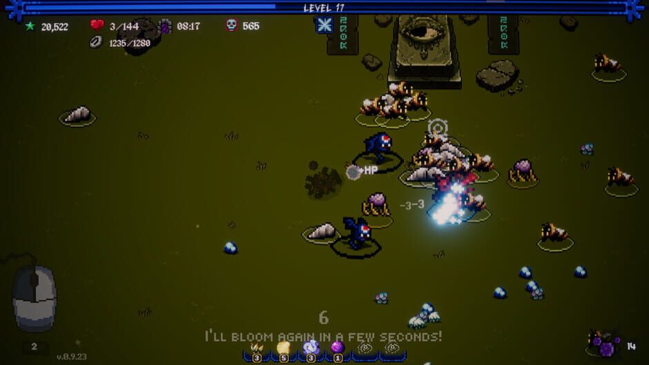 Capture de Bug Bane Survivors