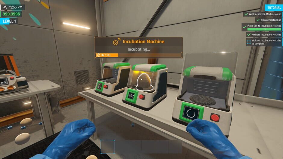 Capture de Monster Lab Simulator