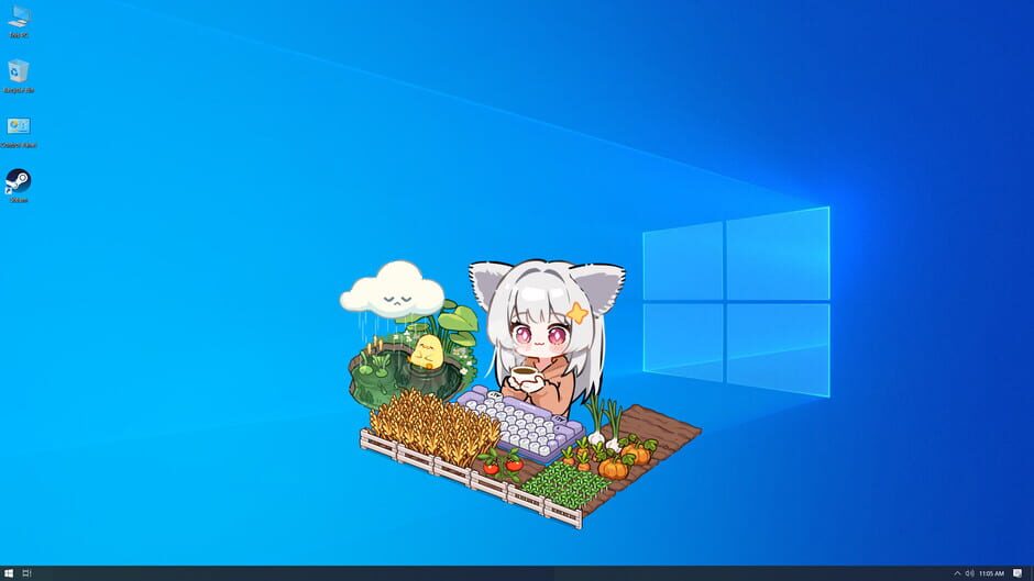 Capture de Nekotype Keyboard Cat Simulator