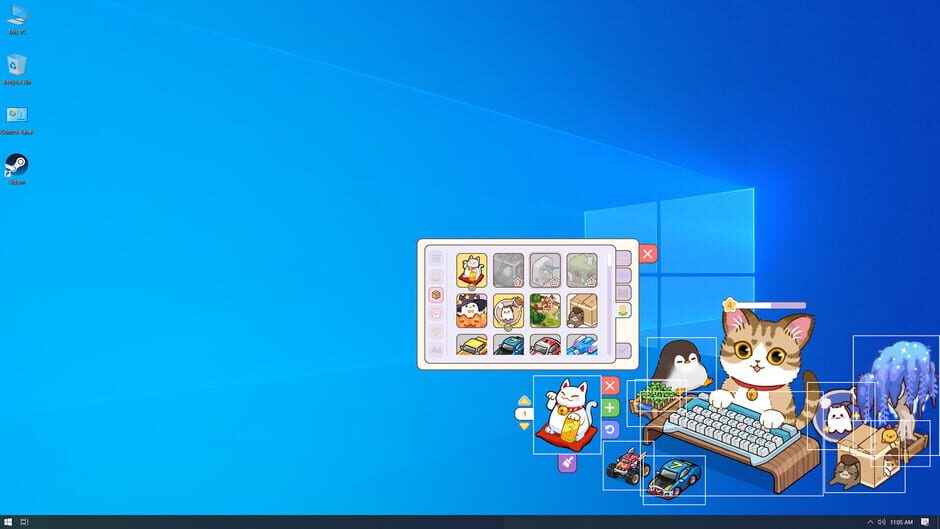Capture de Nekotype Keyboard Cat Simulator