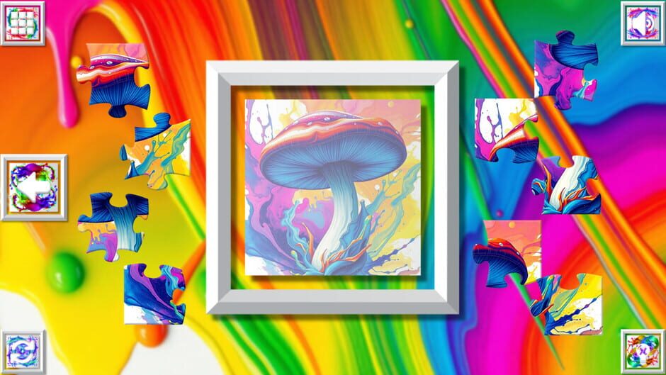 Capture de Color Splash: Mushrooms