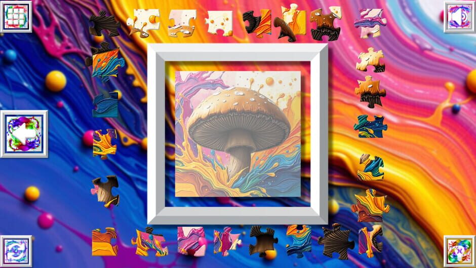 Capture de Color Splash: Mushrooms