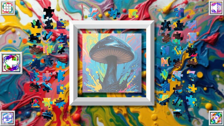 Capture de Color Splash: Mushrooms