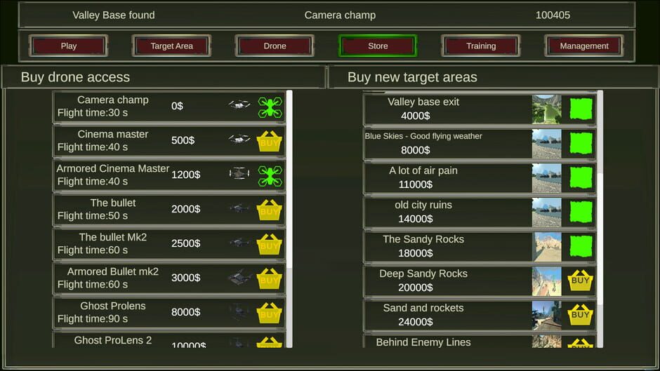 Capture de War Drone
